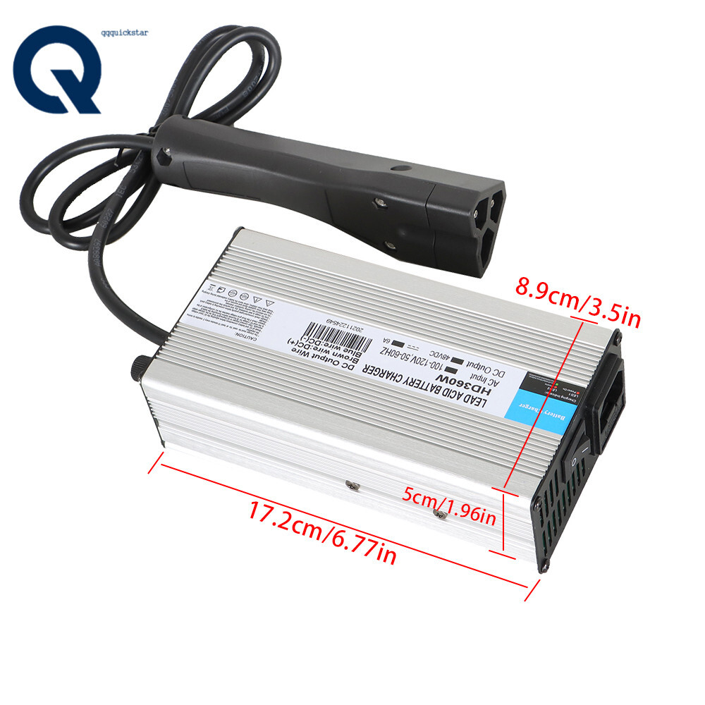 Golf Cart Battery Charger For EZgo RXV Club Car DS Yamaha 48V/6A