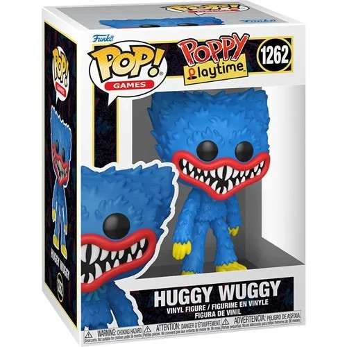 Funko POP Poppy Playtime - Huggy Wuggy Figure 1262 + Protector
