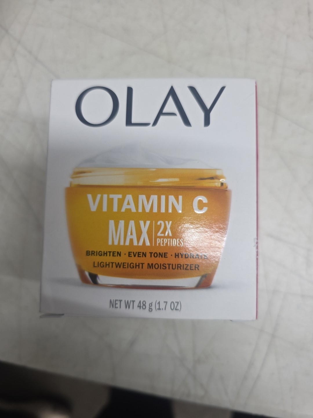 Olay Vitamin C Max 2X Peptides Ligthweight Moisturizer - 1.7oz