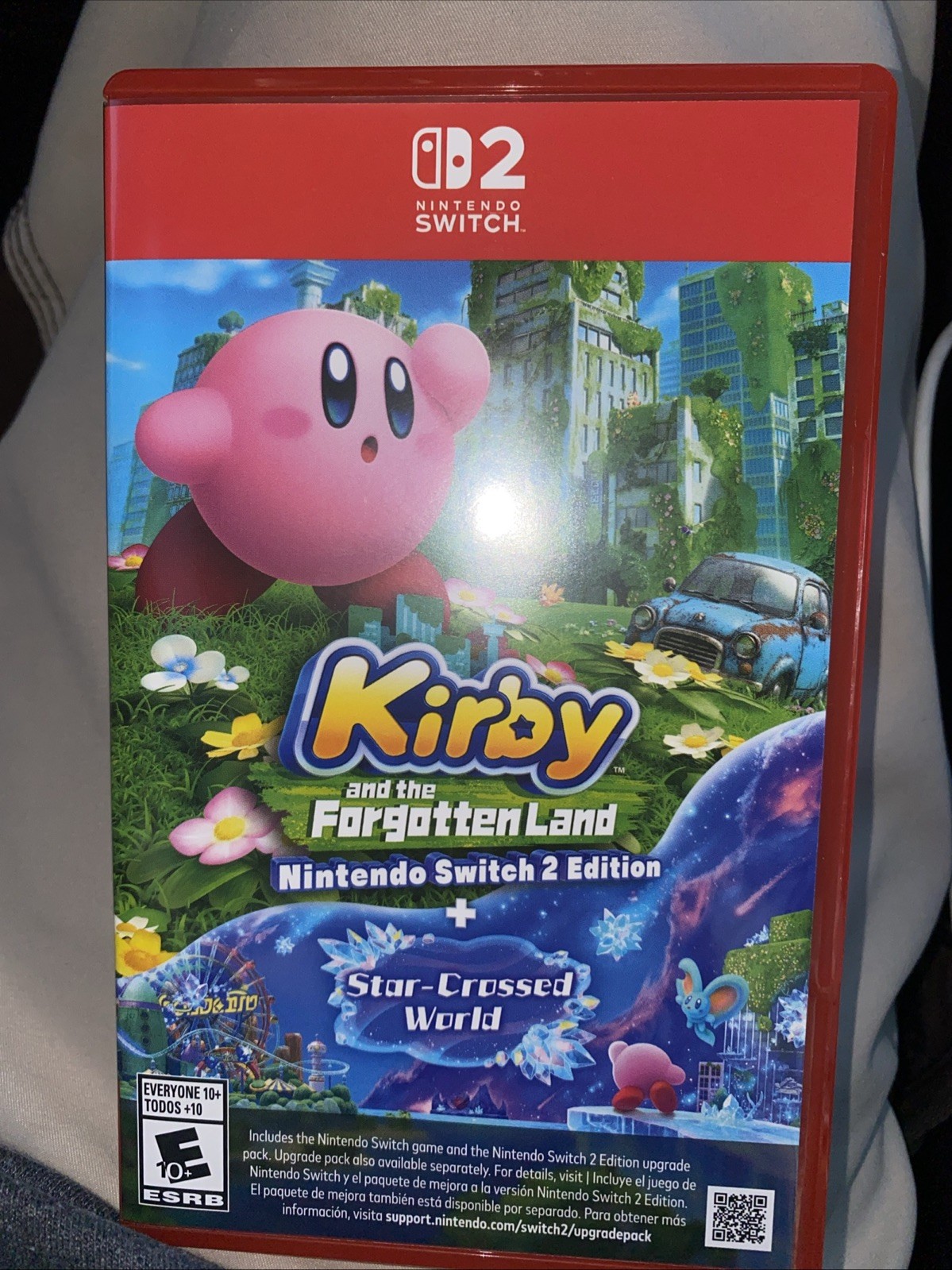Kirby And The Forgotten Land - Nintendo Switch 2 Case Only NO GAME