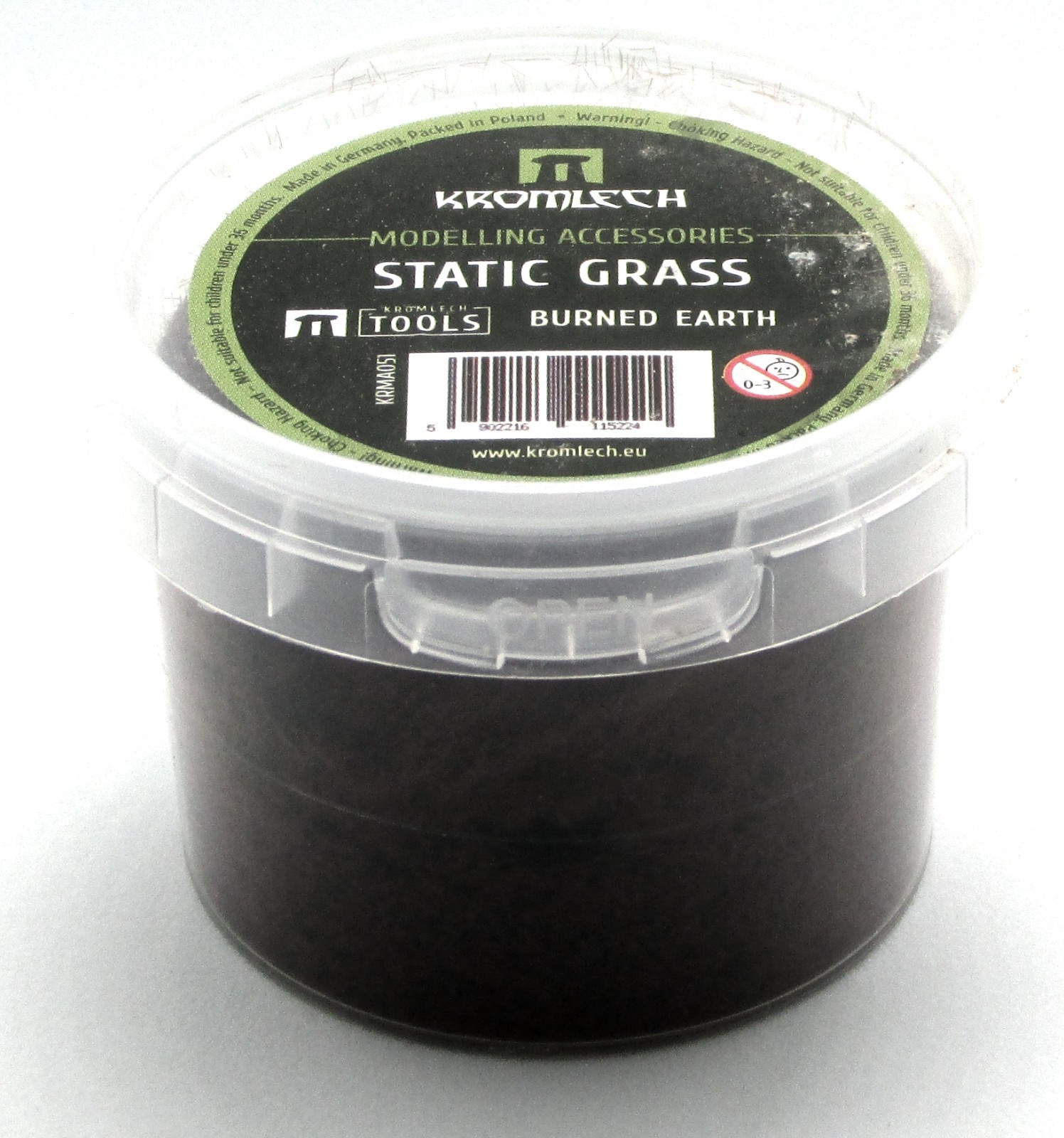 Kromlech KRMA051 Static Grass Burned Earth (15G) Landscaping Basing Brown