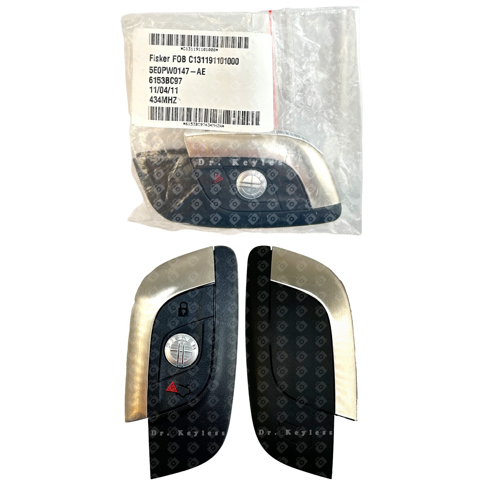 OEM 2012 Fisker Karma Smart Key Fob Remote KOBKTF11A, C131191101000
