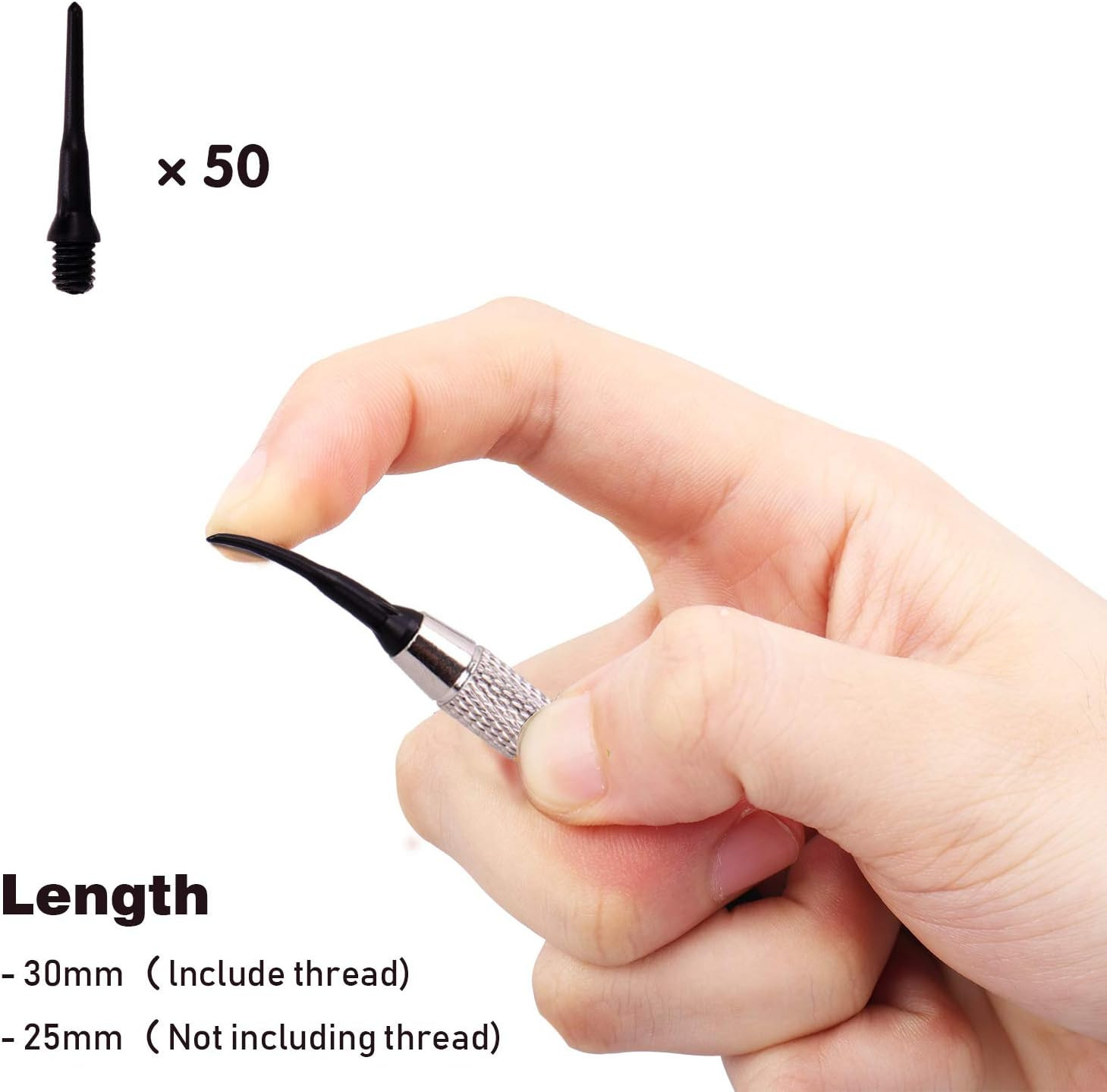Darts Plastic Tip - Professional Soft Tip Darts Set for Electronic Dartboard 9 P