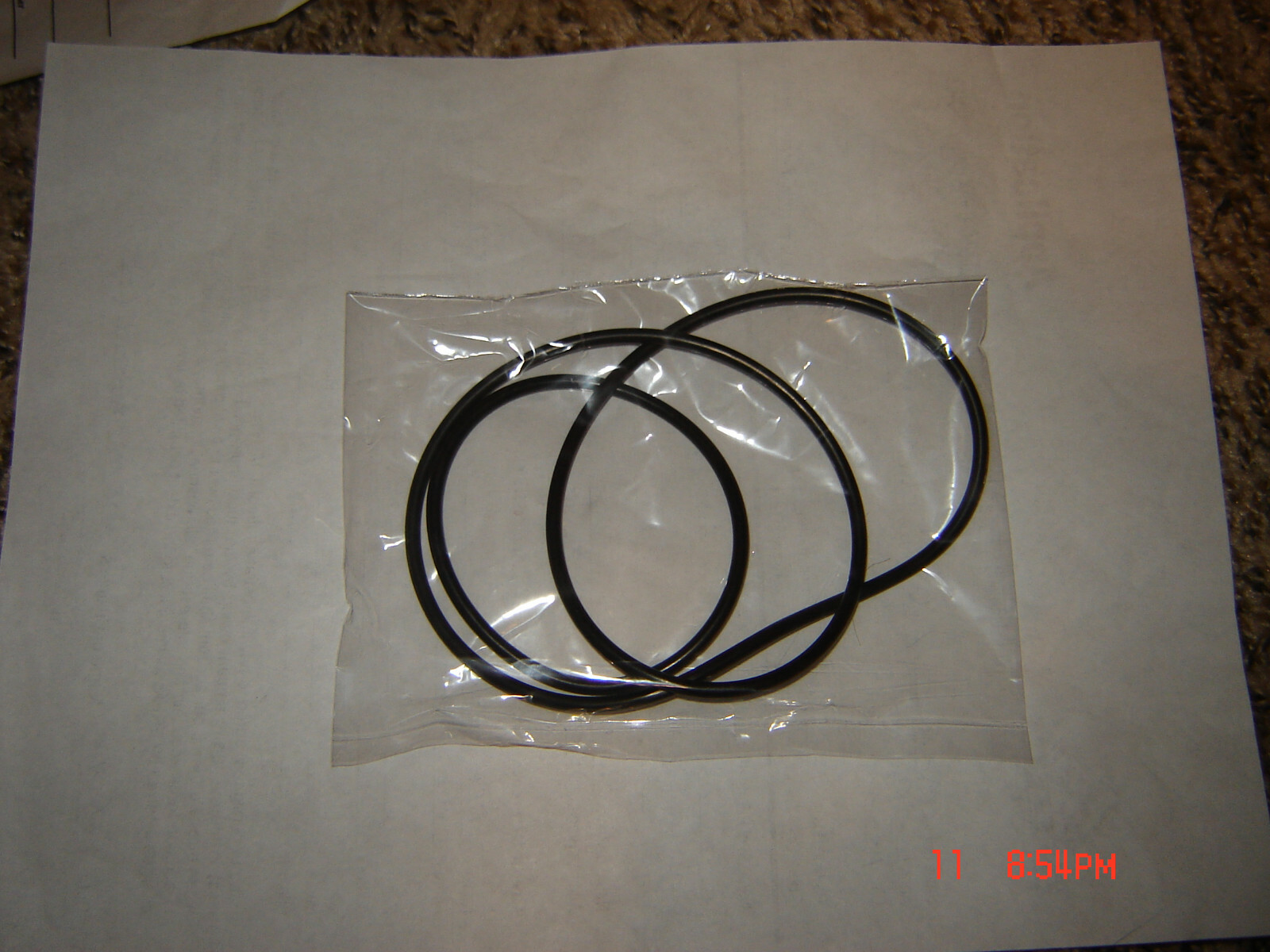 Bell & Howell  Sound Magnetic MX42Z Super 8/Reg 8 Projector Belts,  2 Belt set