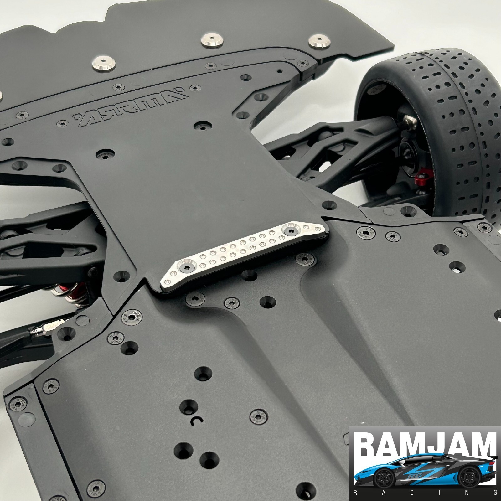 Arrma Limitless 8s Titanium Front Skid Plate