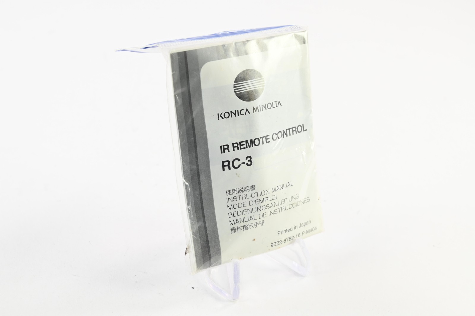 Minolta RC-3 WIreless Infrared Remote Control #G749
