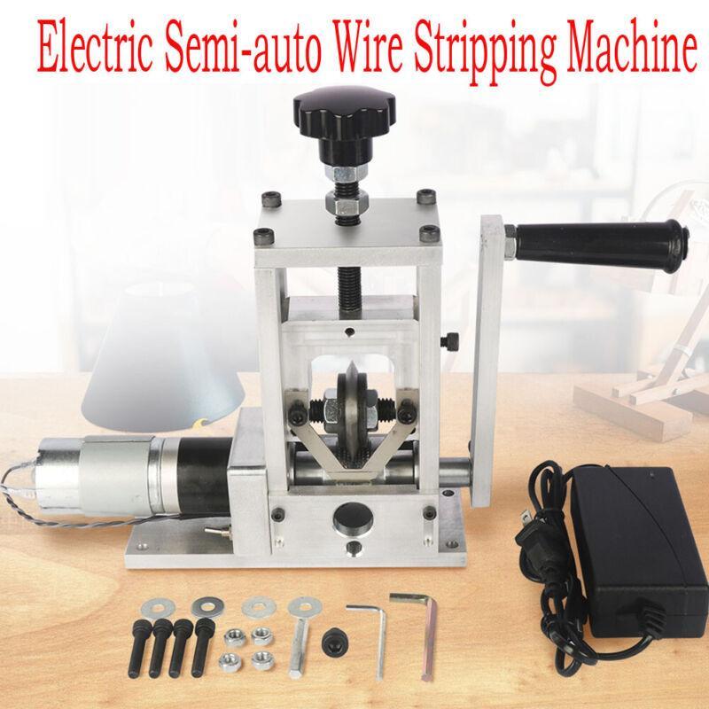 Electric Semi-auto Wire Stripping Machine Cable Manual Stripper Copper Recycling
