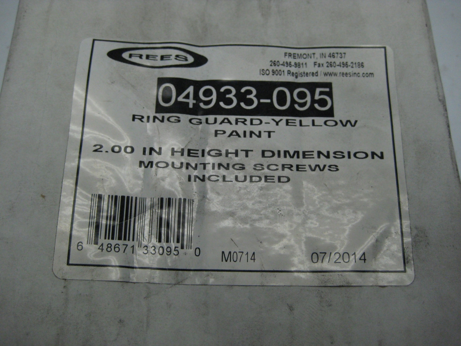 REES 04933-095 RING GUARD YELLOW NSMP