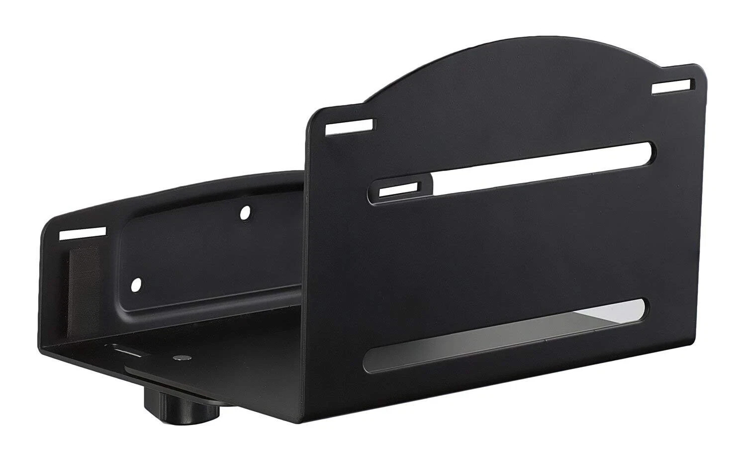 Mount-It! CPU Wall Mount Bracket, Desktop Computer Tower Holder with Safety S...