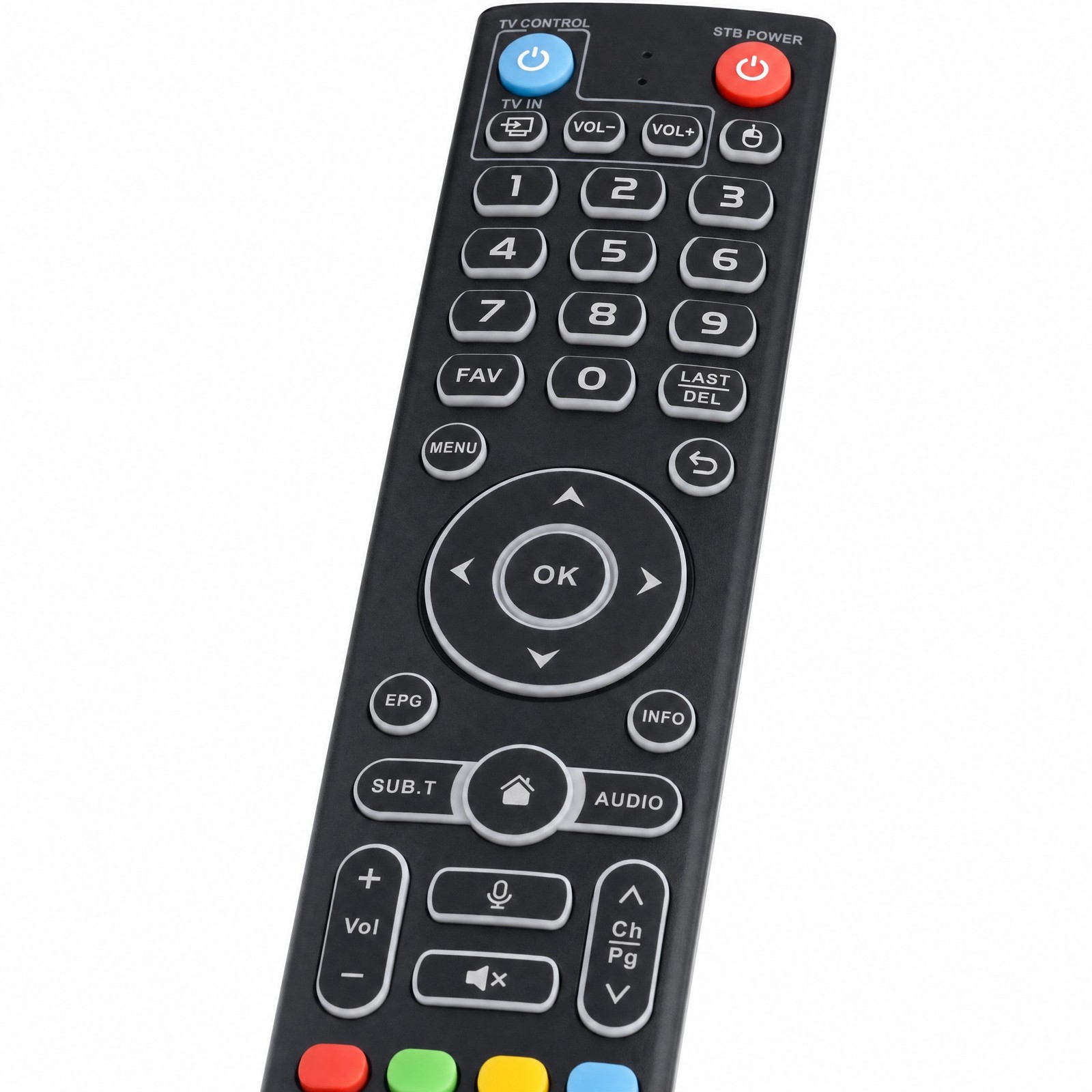 Backlight Remote Control for vSeeBox V3 Pro,Compatible with V5 Pro / V3 Plus/V3