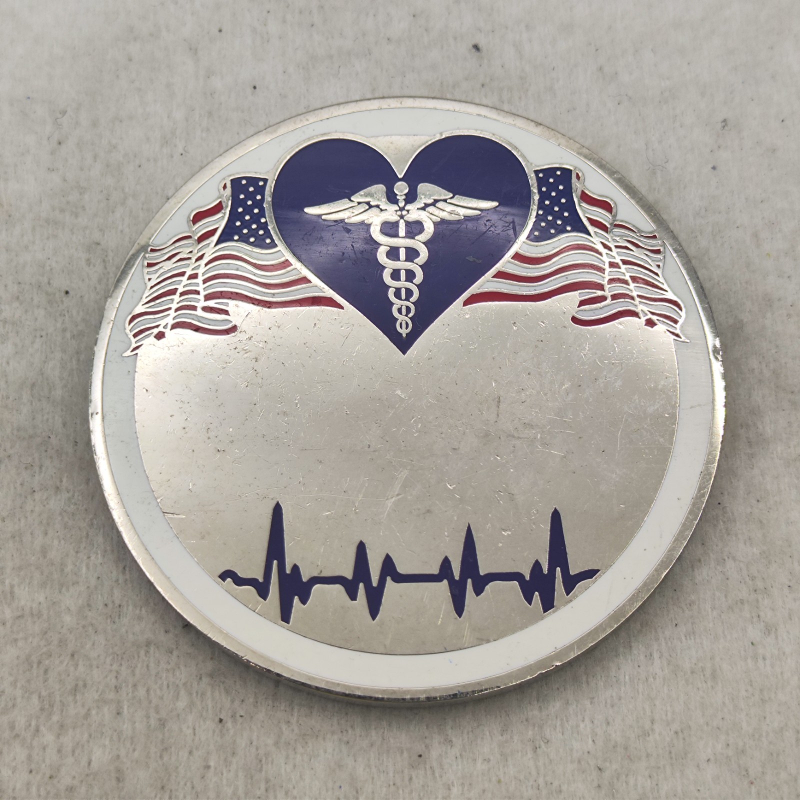 Saving Lives One Patient At A Time Challenge Coin