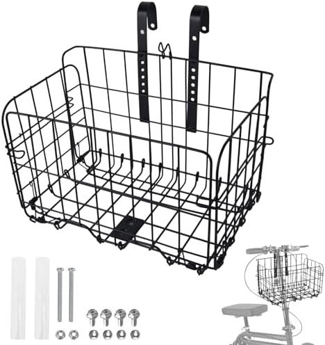 Knee Scooter Basket Accessory, Removable Wire Basket, Fits Most Knee Scooter Mod