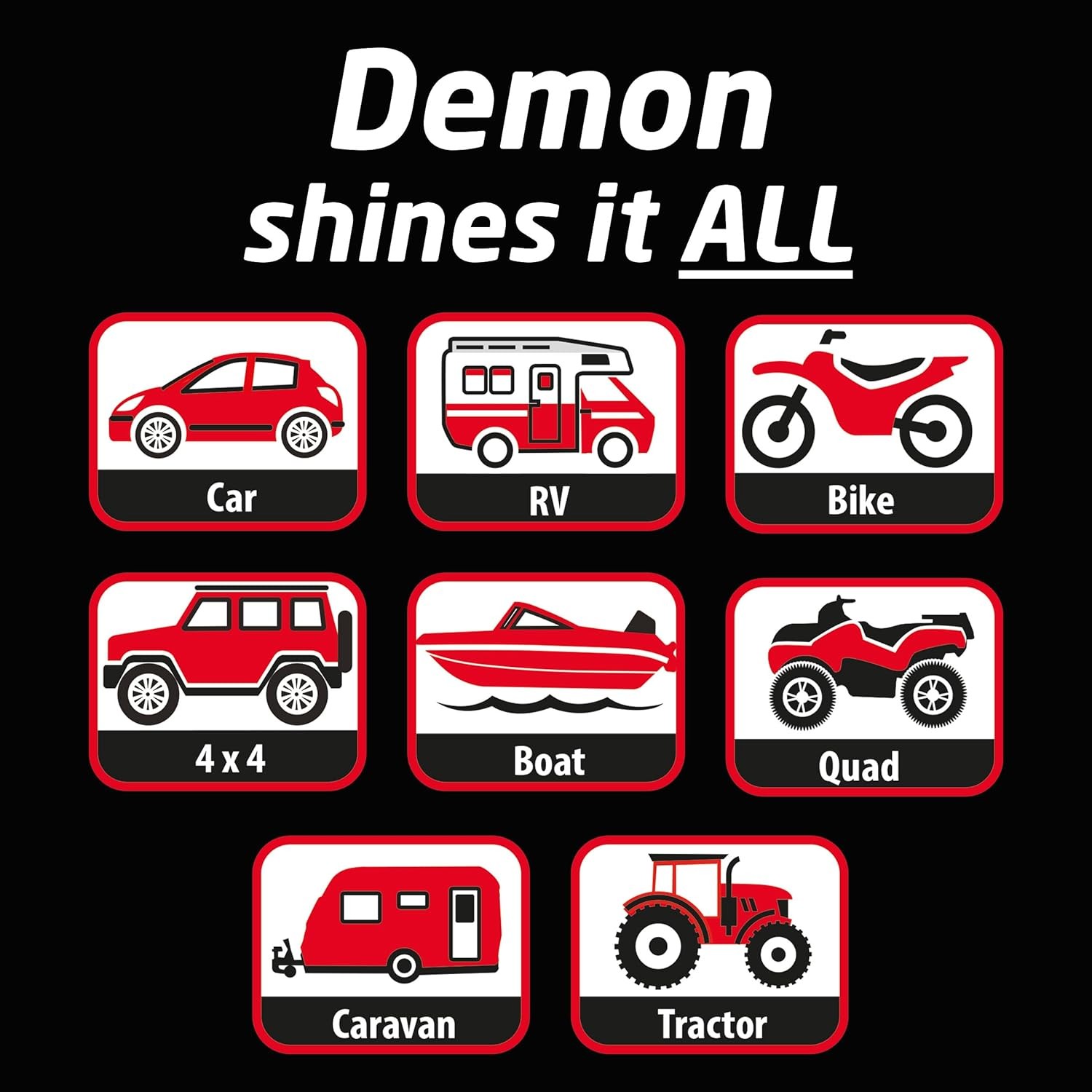 Demon Shine 34 fl Oz (1L) - Spray on