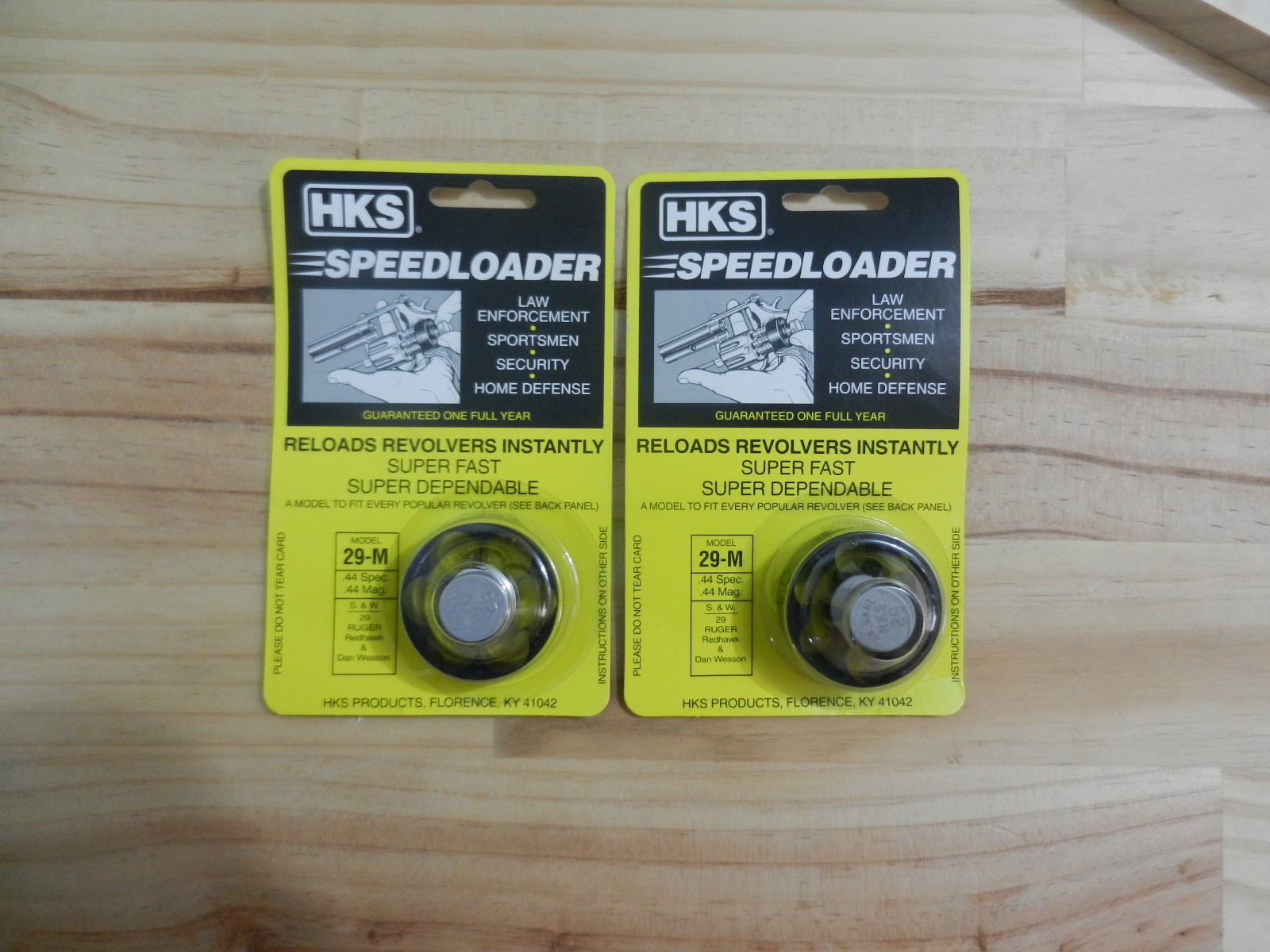 HKS Speedloader;  29-M;  6-Shot;  2 Pack;  44 Spec, 44 Mag;  Fast & Dependable