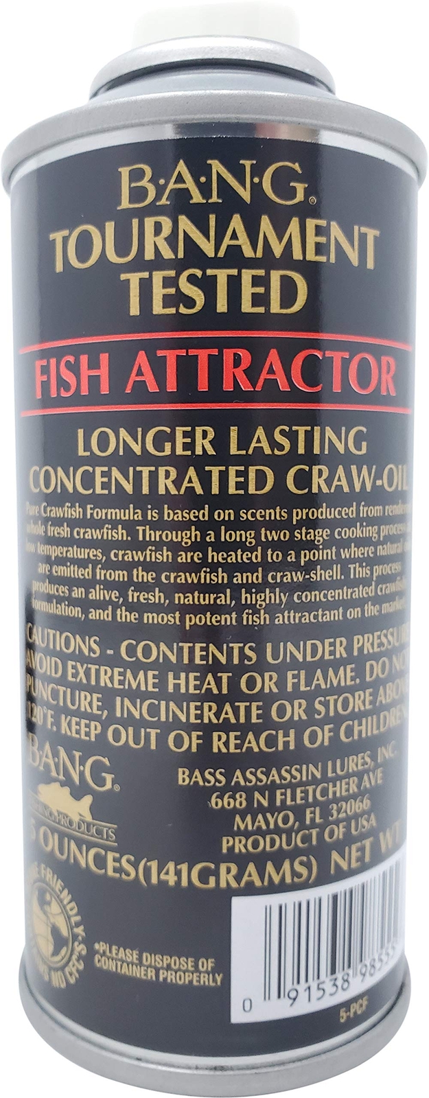 Bang Fish Attractant Pure Craw