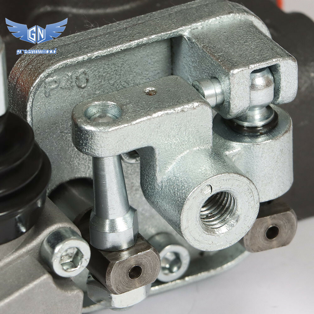 Hydraulic Backhoe Directional Control Valve w/ 2 Joysticks, 6 Spool, 11 GPM