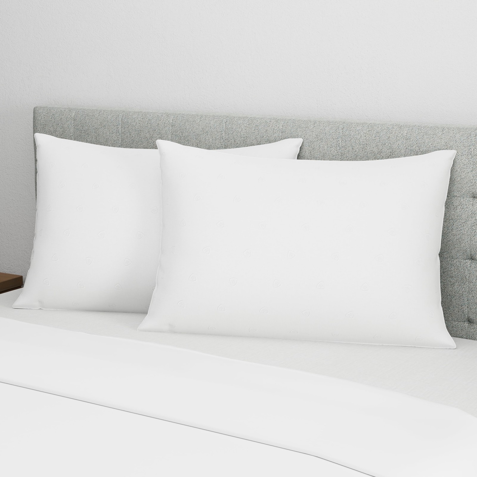 Total Allergy Defense Bed Pillows, Standard/Queen (2 Pack)