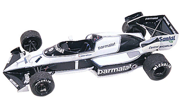 Tameo - TMK013 Brabham BT53 1984 - White Metal Car Kit - Scale 1:43, Made in Ita