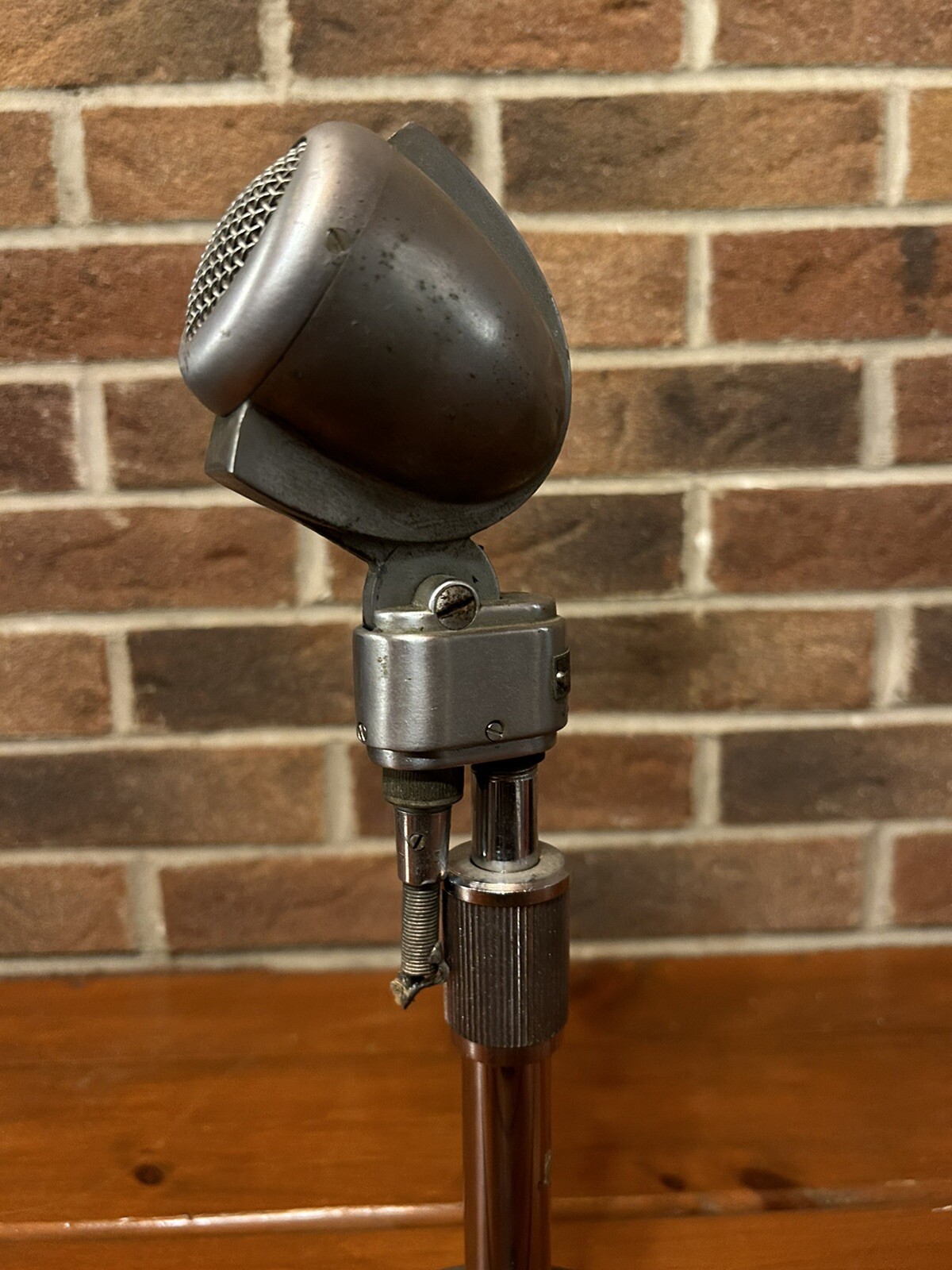 Vintage Turner Microphone Dynamic W. Stand