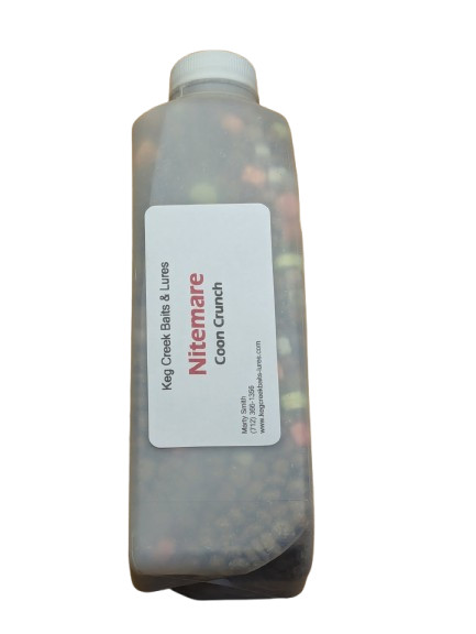 Keg Creek Nitemare Coon Crunch Dog Proof Raccoon Bait Lure Traps Trapping