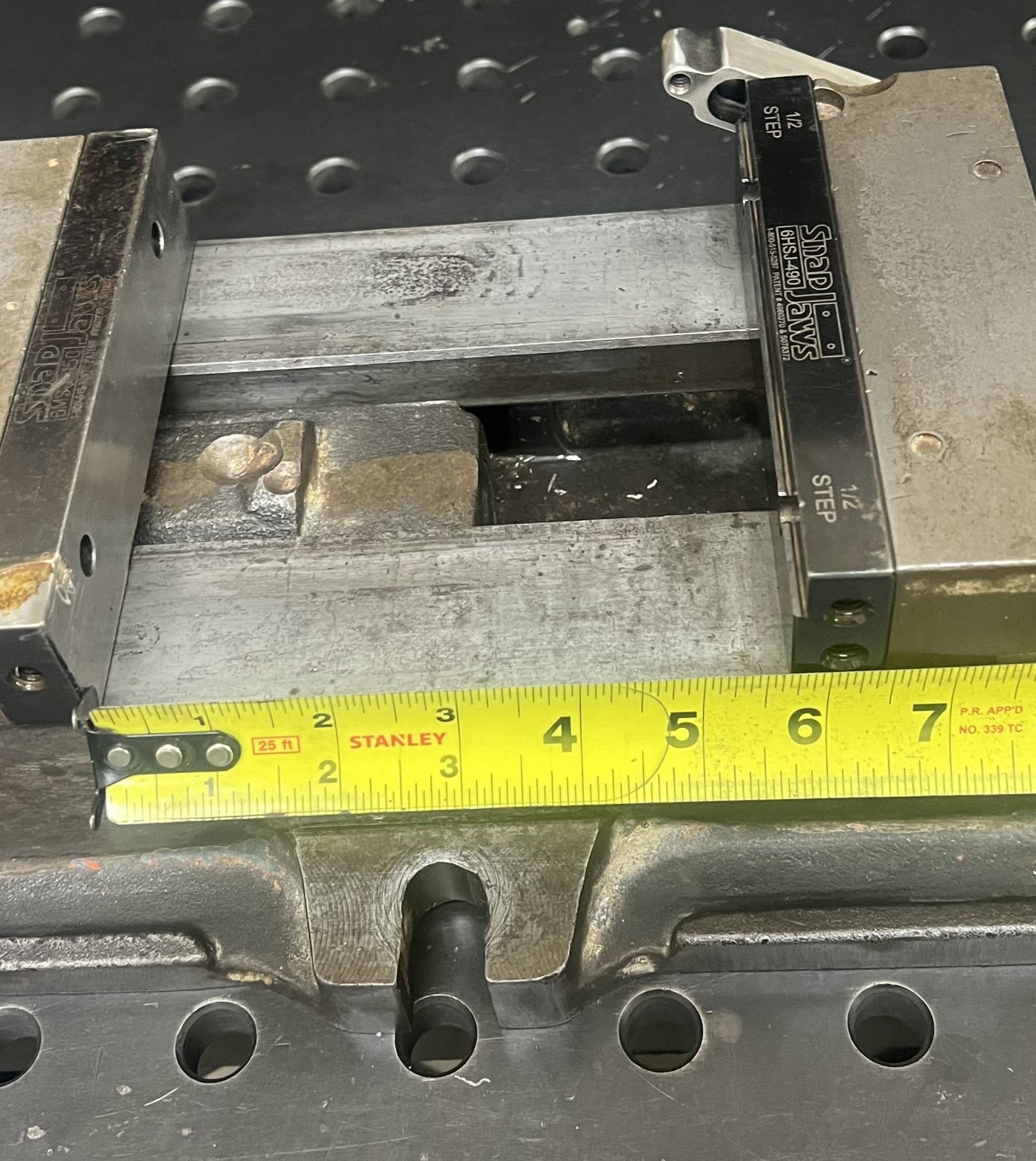 Yuasa 6" Machining Vise 595-603 w/ SnapJaws & Handle