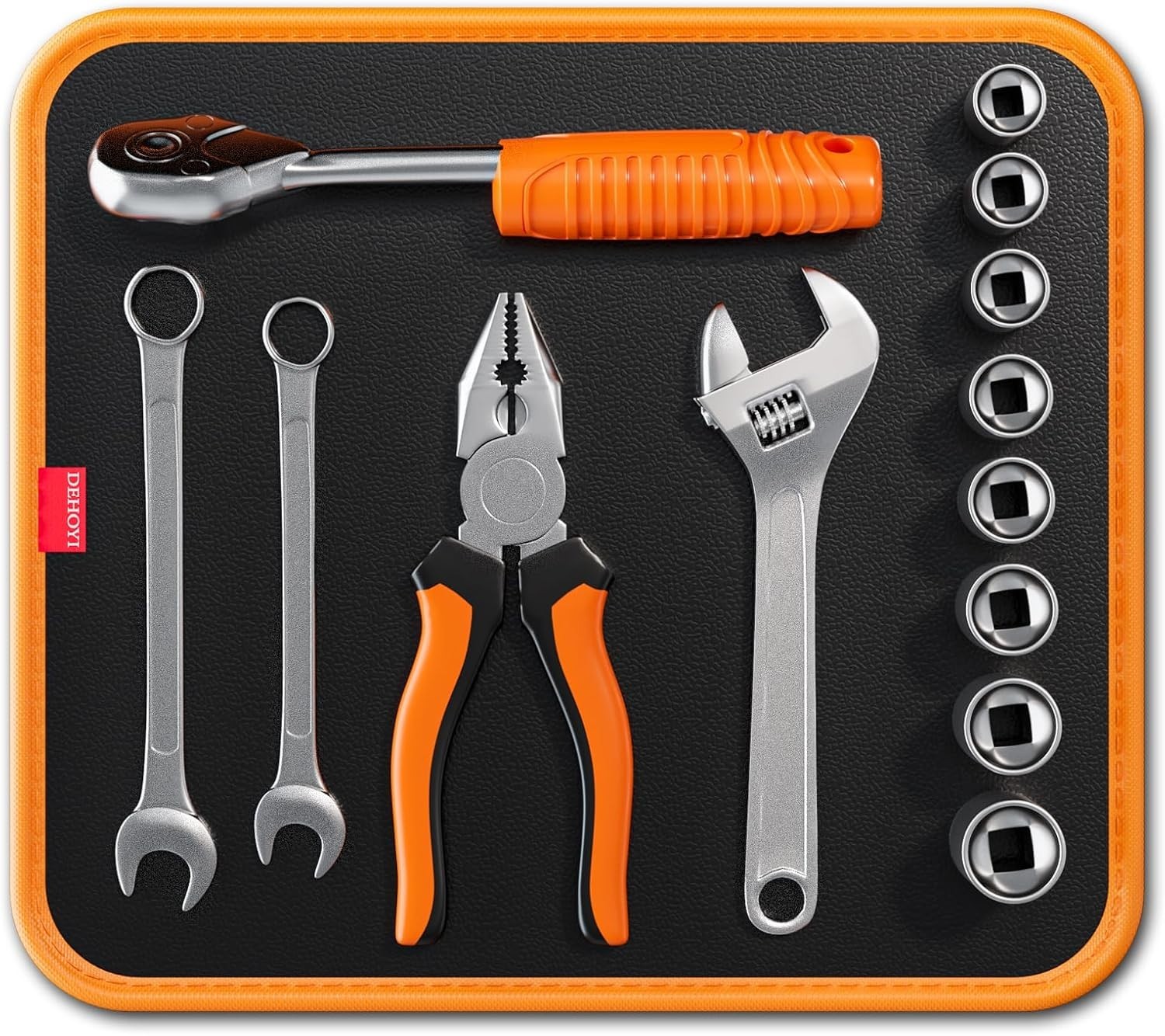 Flexible Magnetic Tool Mat Set Mechanic Organizer for Screws Nuts Auto Repair