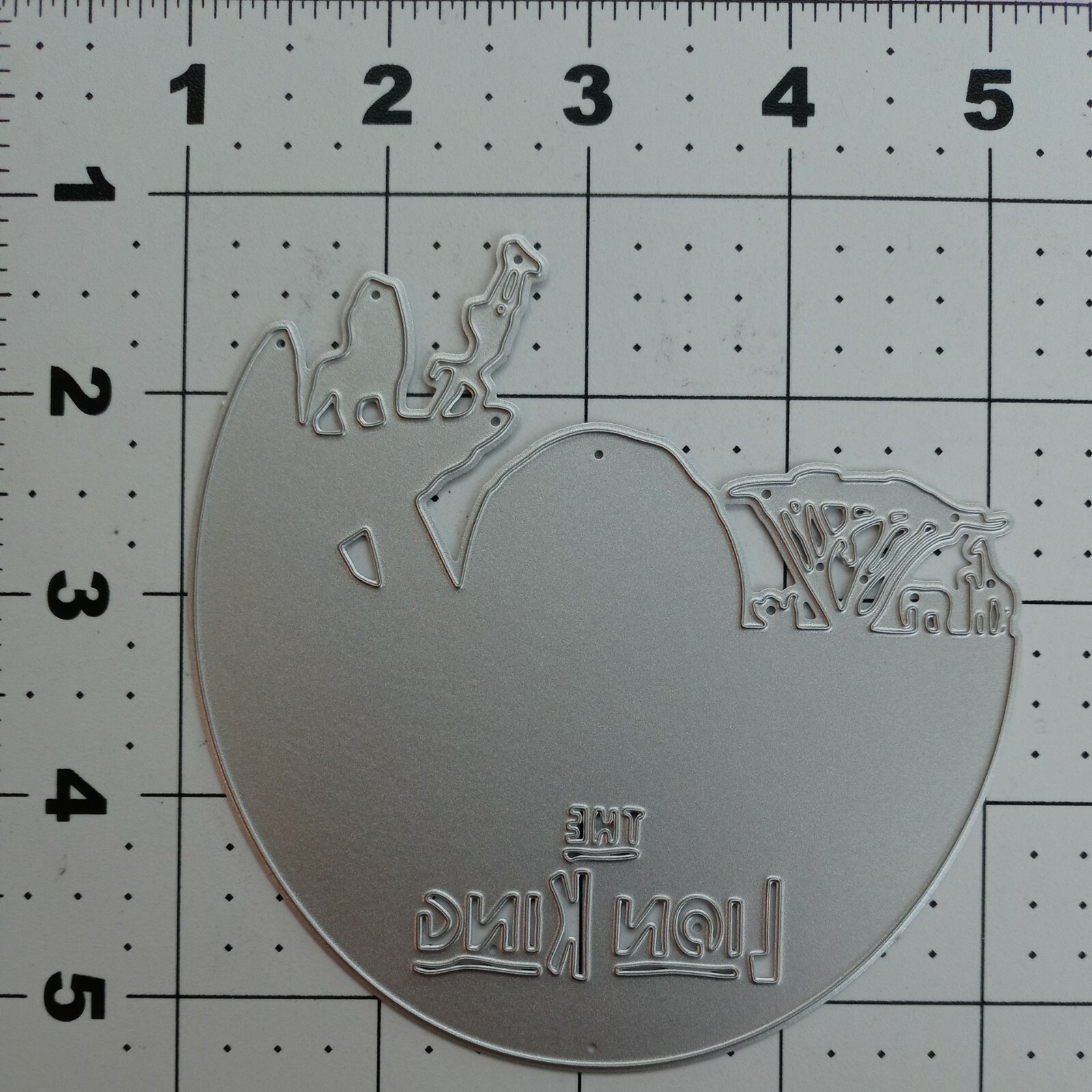 Universal Thin Metal Die Cut Tool Disney Lion King Musical Simba Mufasa Rafiki