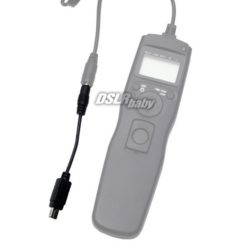 2.5mm Shutter Connect Cable for Nikon D90 D7200 D7000 D5500 D750 D5200 Timer