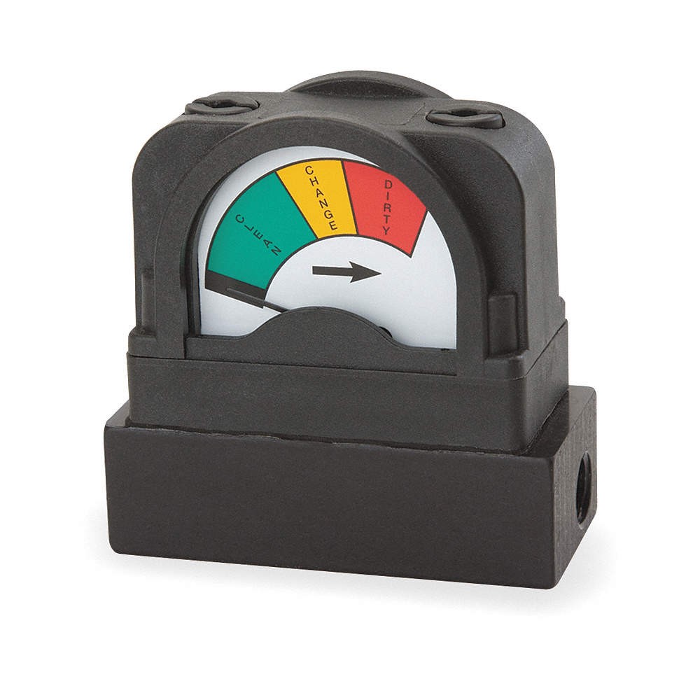 MIDWEST INSTRUMENT 555A-15.0 Pressure Indicator,0 to 15 psi 3GVC5