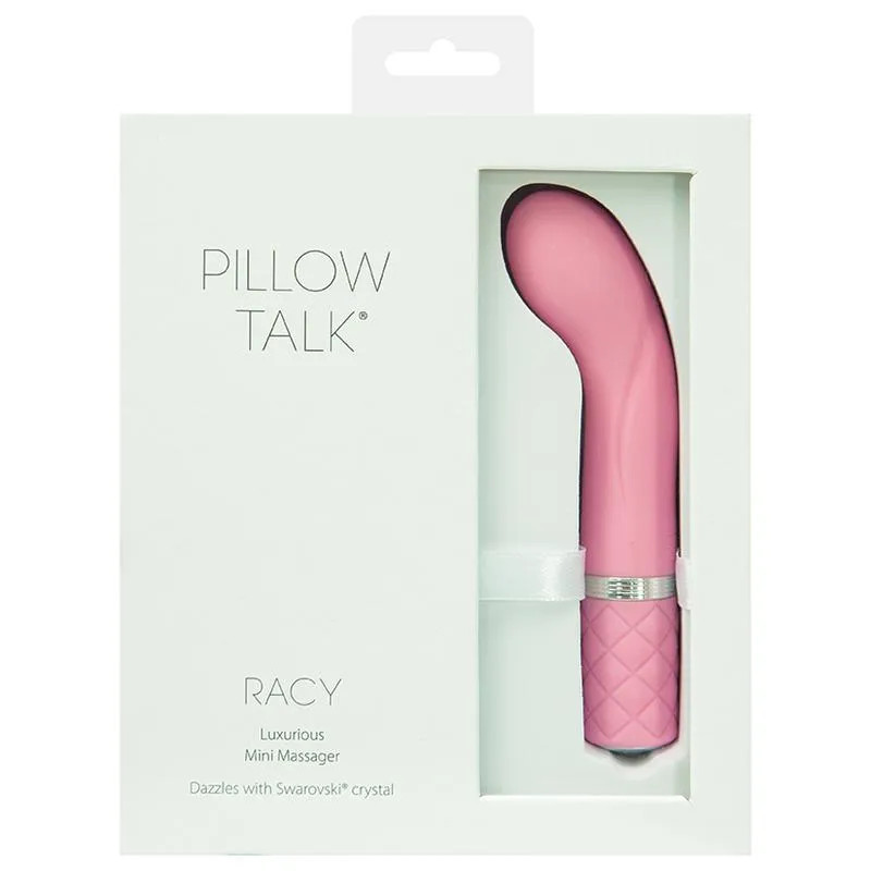 Pillow Talk Racy Mini Ma*sager-Pink 5"