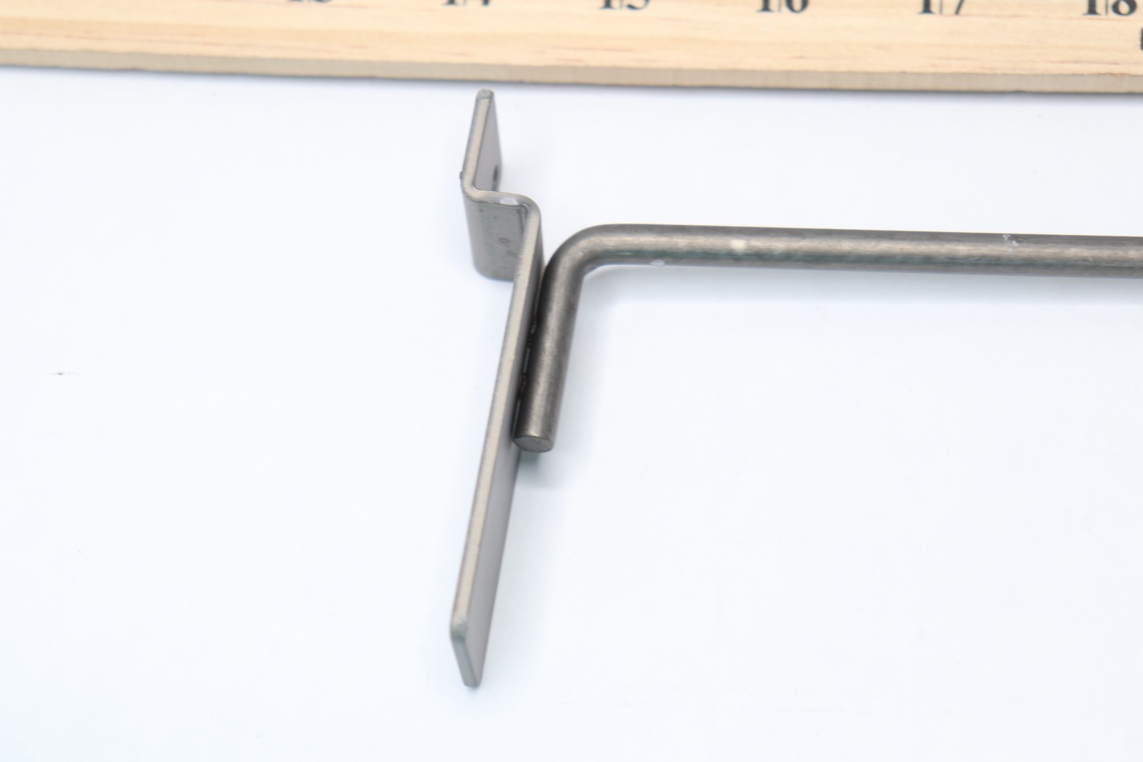 Shopping Shelf Hook Peg Silver 9-1/2"