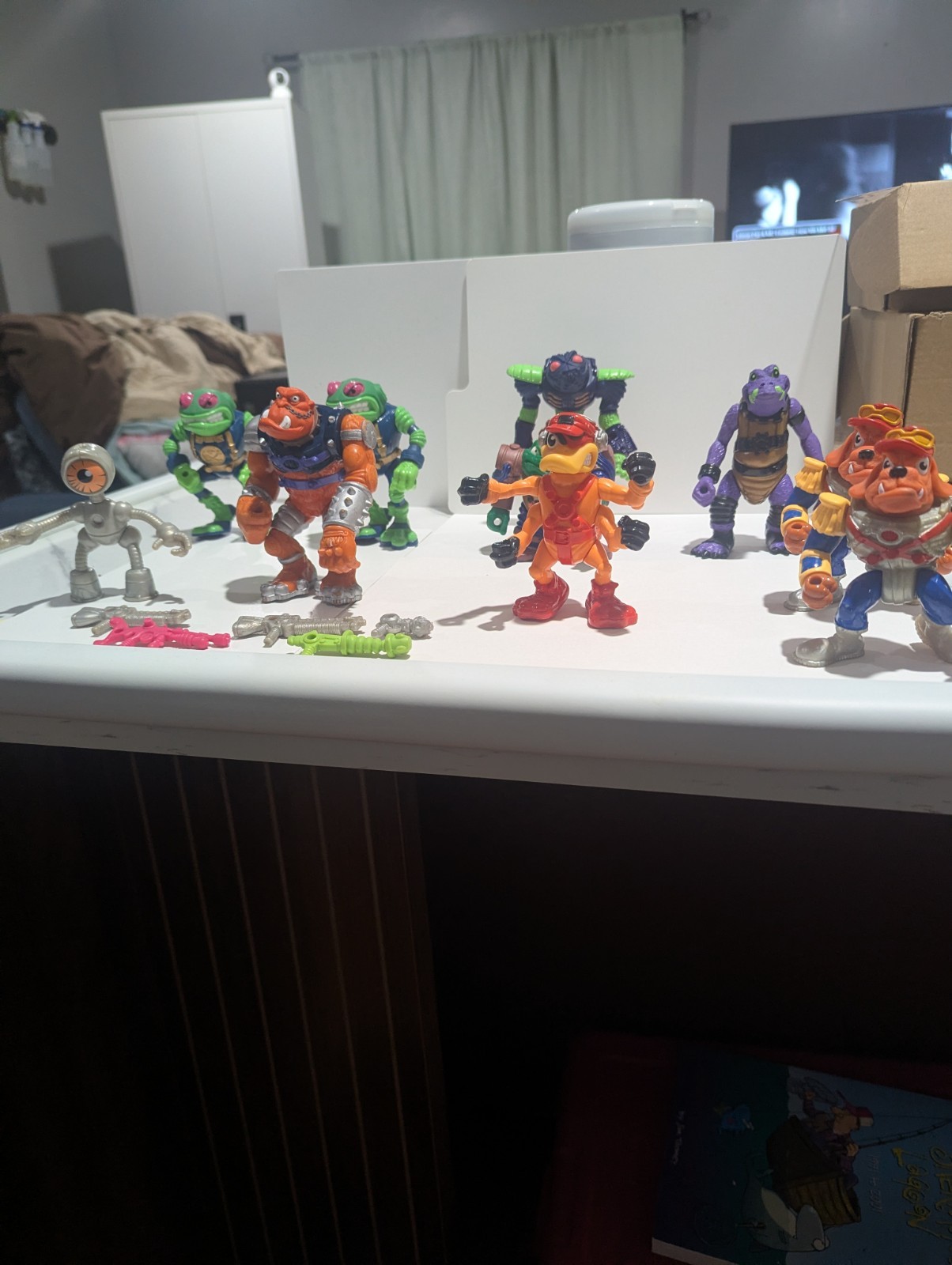 Bucky O Hare Vintage Toy Lot With Weapons