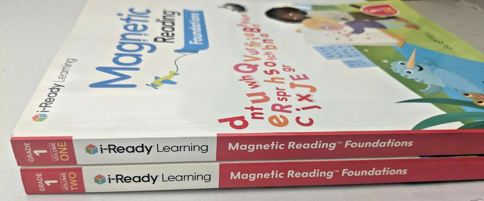 (set) I-Ready Learning Magnetic Reading Foundations Grade 1 V.1 and V.2