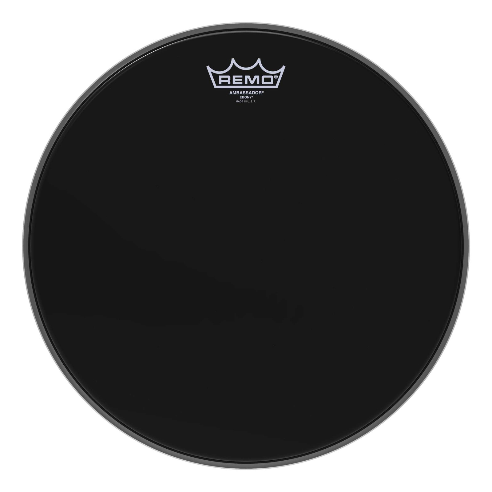 Remo 14" Ebony Ambassador Drum Head