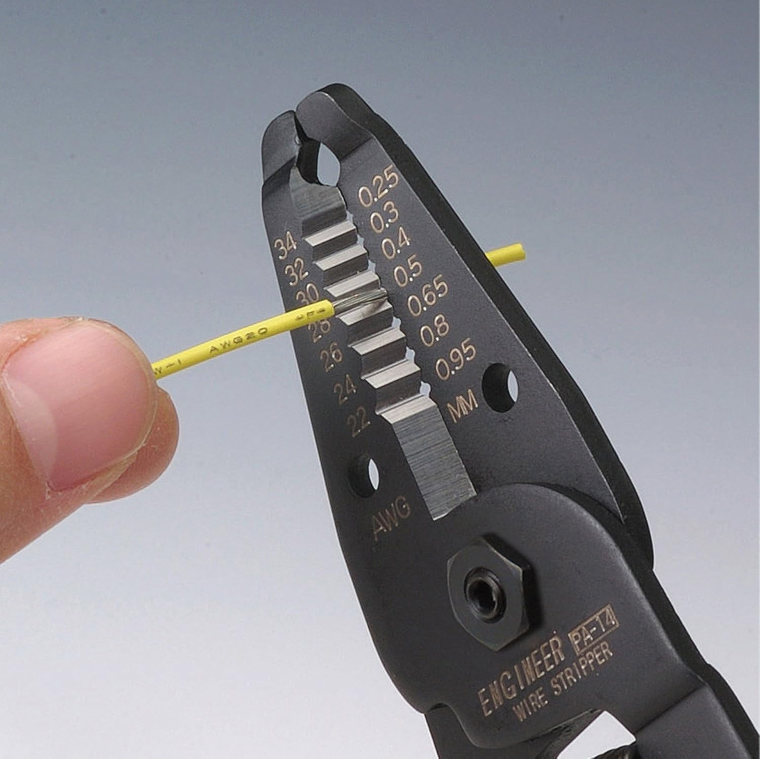 PA-14 Professional Precision Wire Stripper for Micro-Thin Wires. Made in Japan.