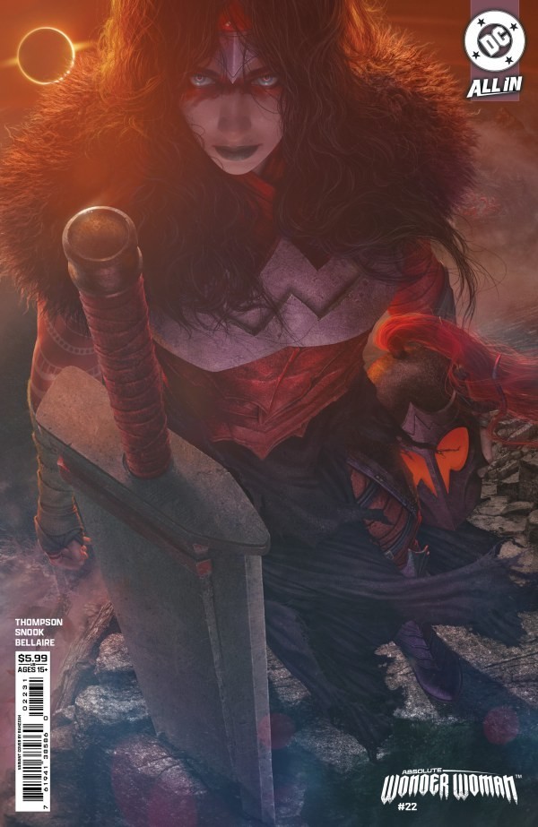 Absolute Wonder Woman #22 CVR C Rahzzah Card Stock VAR 7/22/26 DC