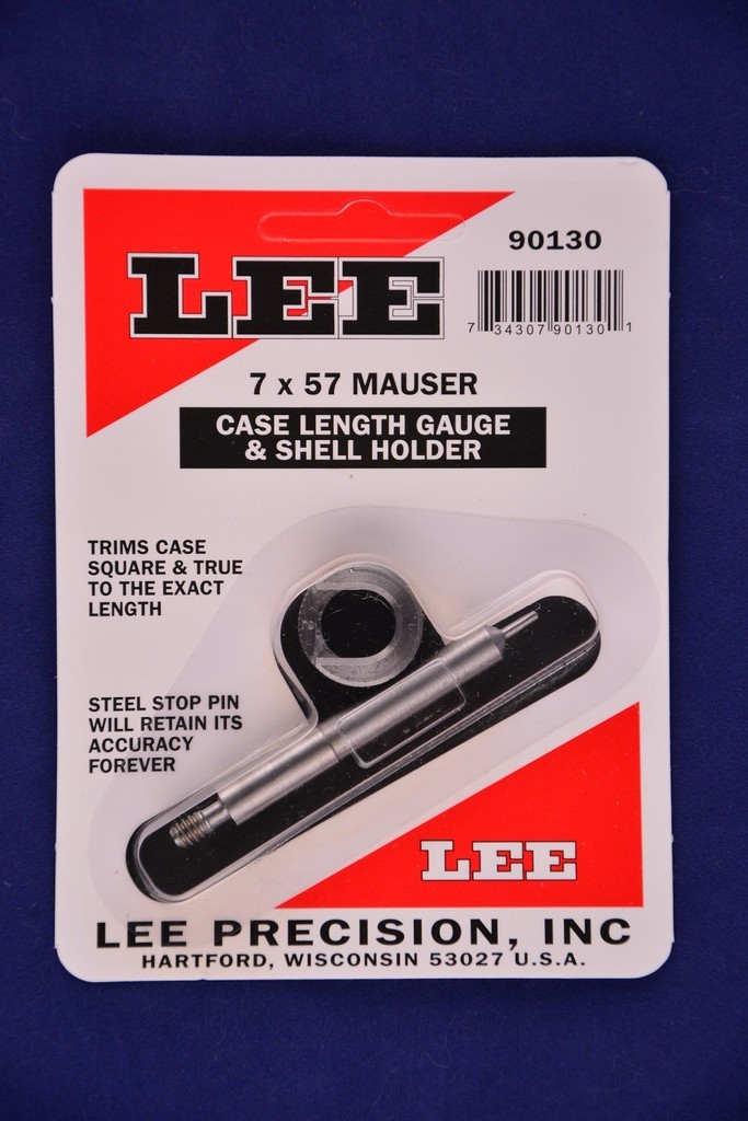 Lee Case Length Gauge & Shell Holder 7x57 Mauser #90130