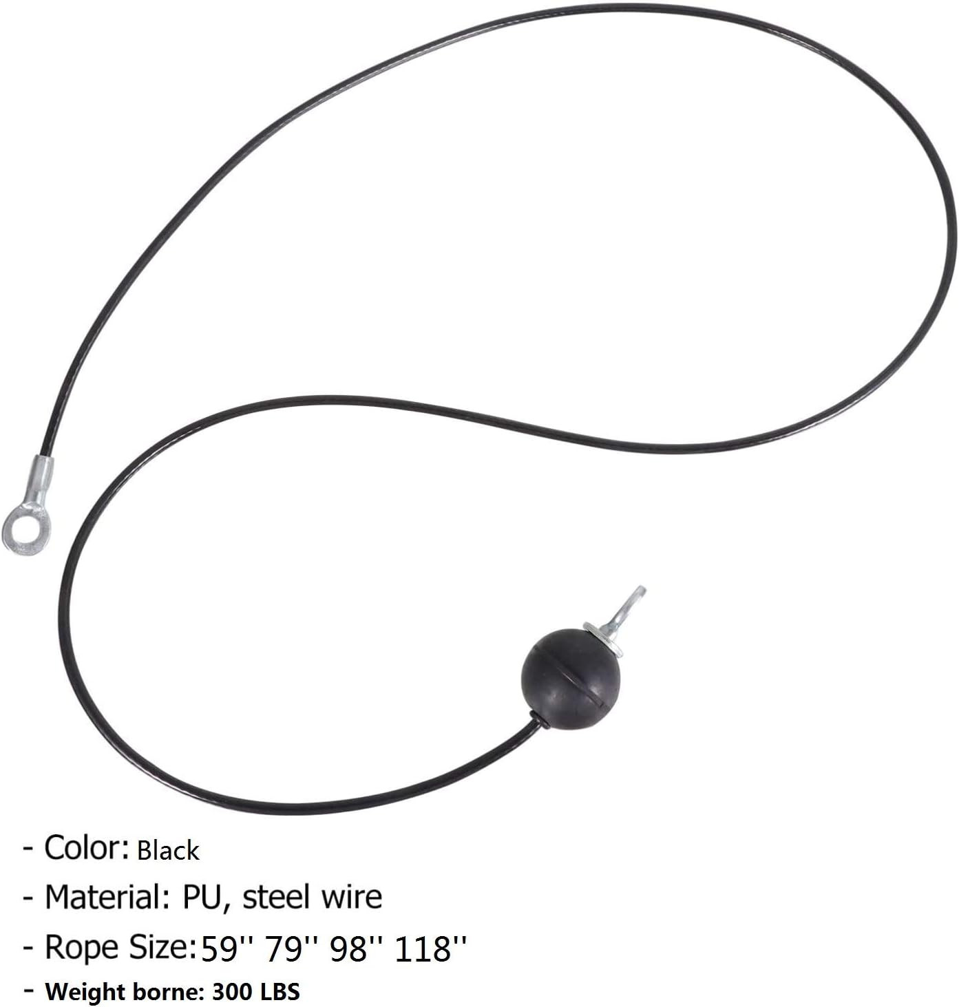 Fitness Pulley Cable,Replacement Cable Machine Accessories,Cable Pulley Attachme
