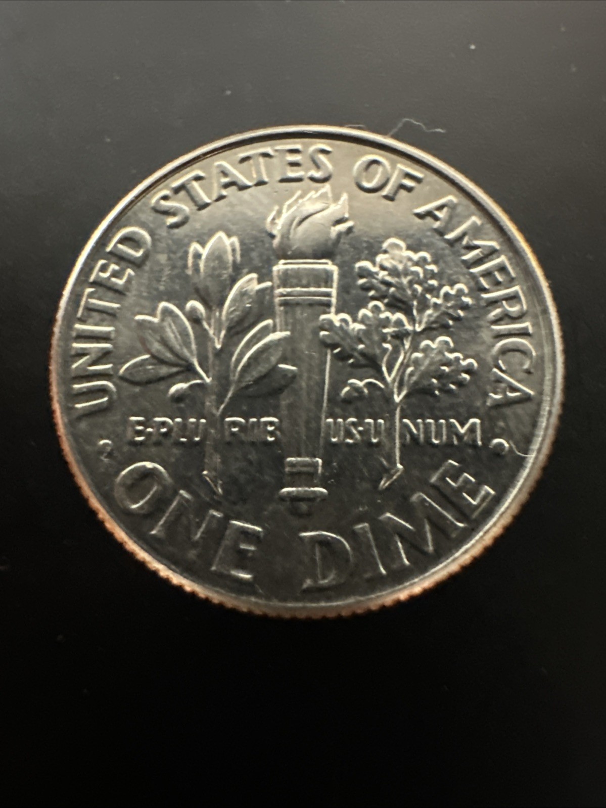 2022 D Roosevelt Dime, Circulated, AU+