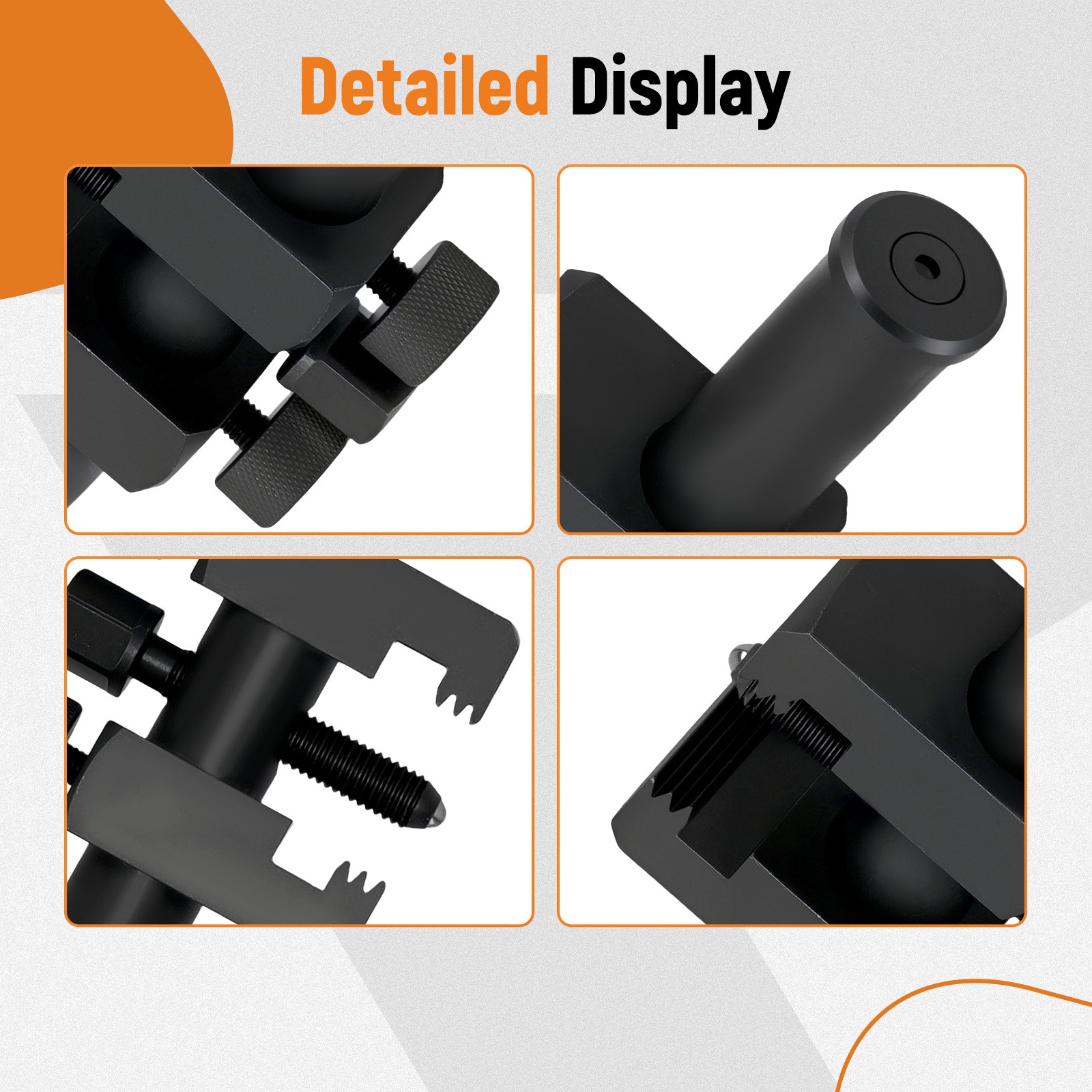 Professional Puller For Ribbed Drive Pulley Crankshaft Remover New Tool