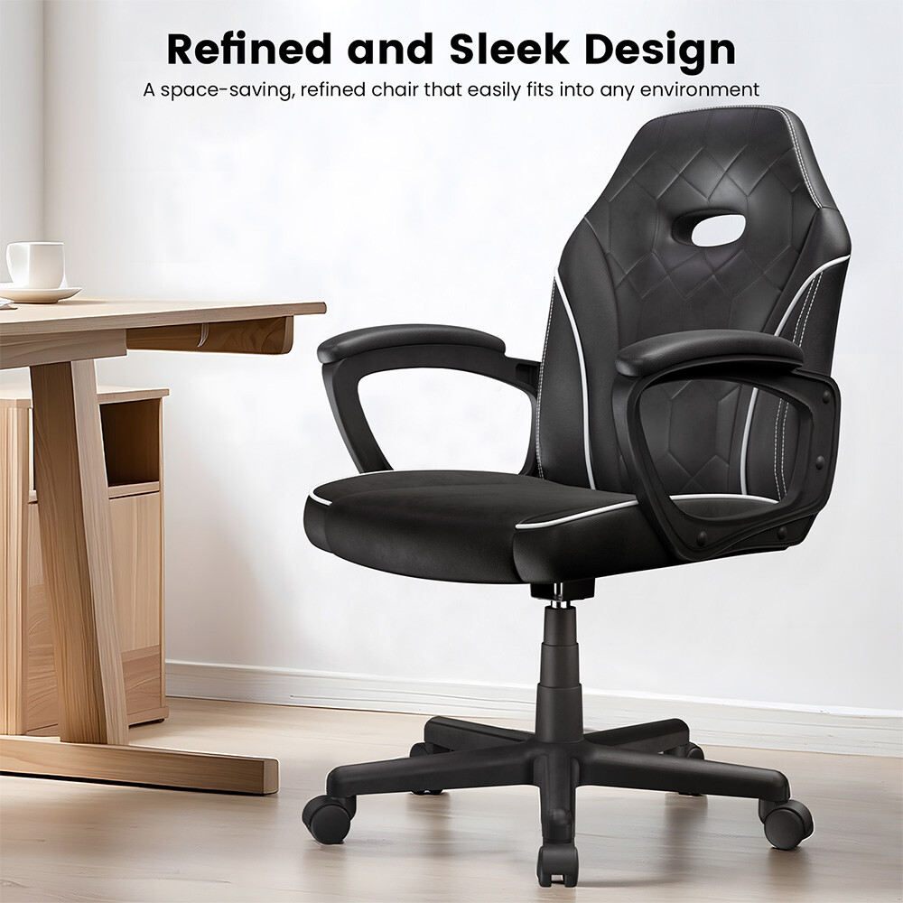 ACGAM Gaming Chair Office Ergonomic Desk Chair 360° Swivel/Adjustable Height