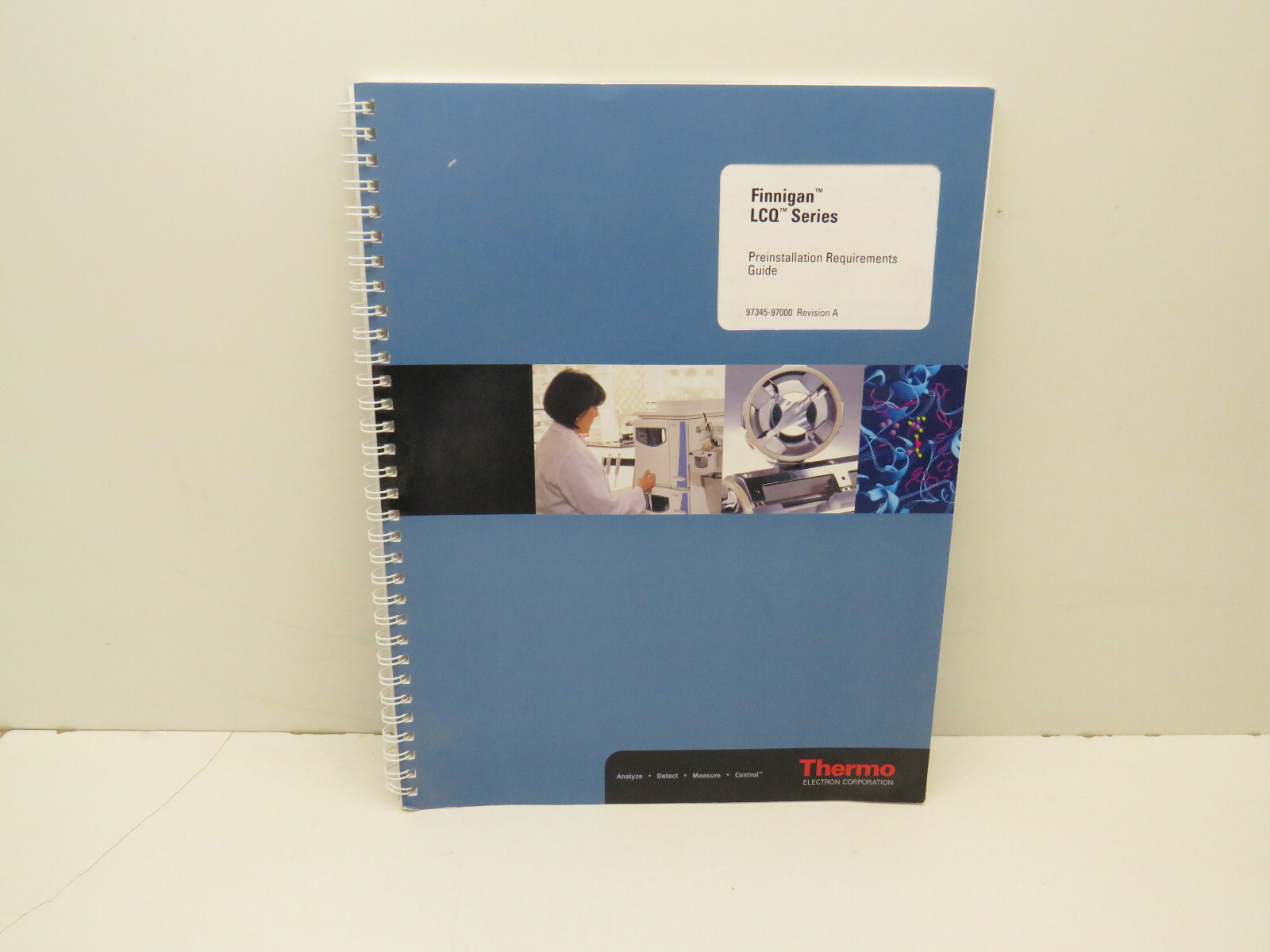 Thermo Scientific 97345-97000 Rev A Finnigan LCQ Series Preinstallation Guide