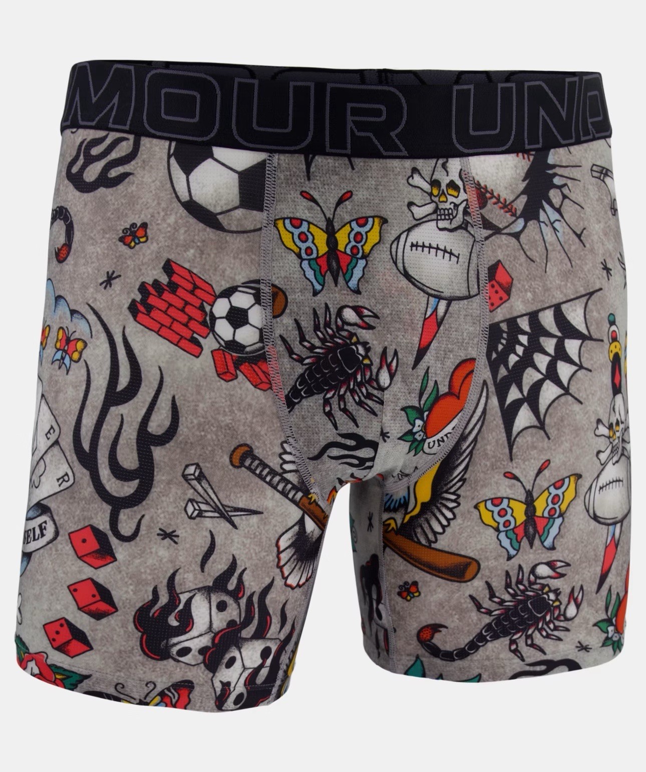 Under Armour Mens Large Performance Tech Mesh Boxerjock 6” Inch 1388624-960