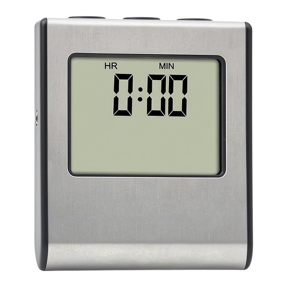 LCD For cooking Thermometer with Timer Function and Stainless Steel Probe