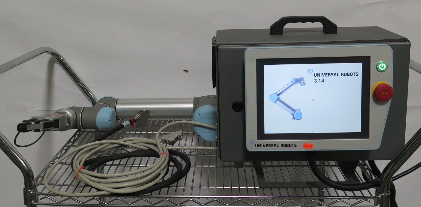 R202833 Universal Robot Robotic Arm & Controller UR5 w/ RG6 Gripper & Dongle