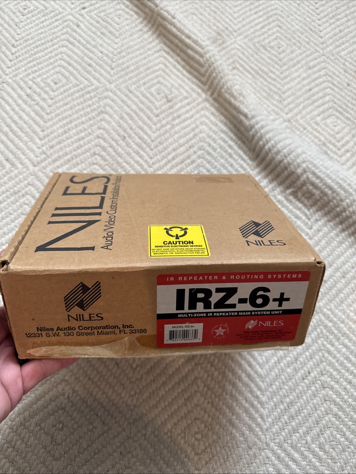 Niles IRZ6+ Infrared Extender System - ZONABLE IR MAIN SYSTEM UNIT - IN BOX NICE