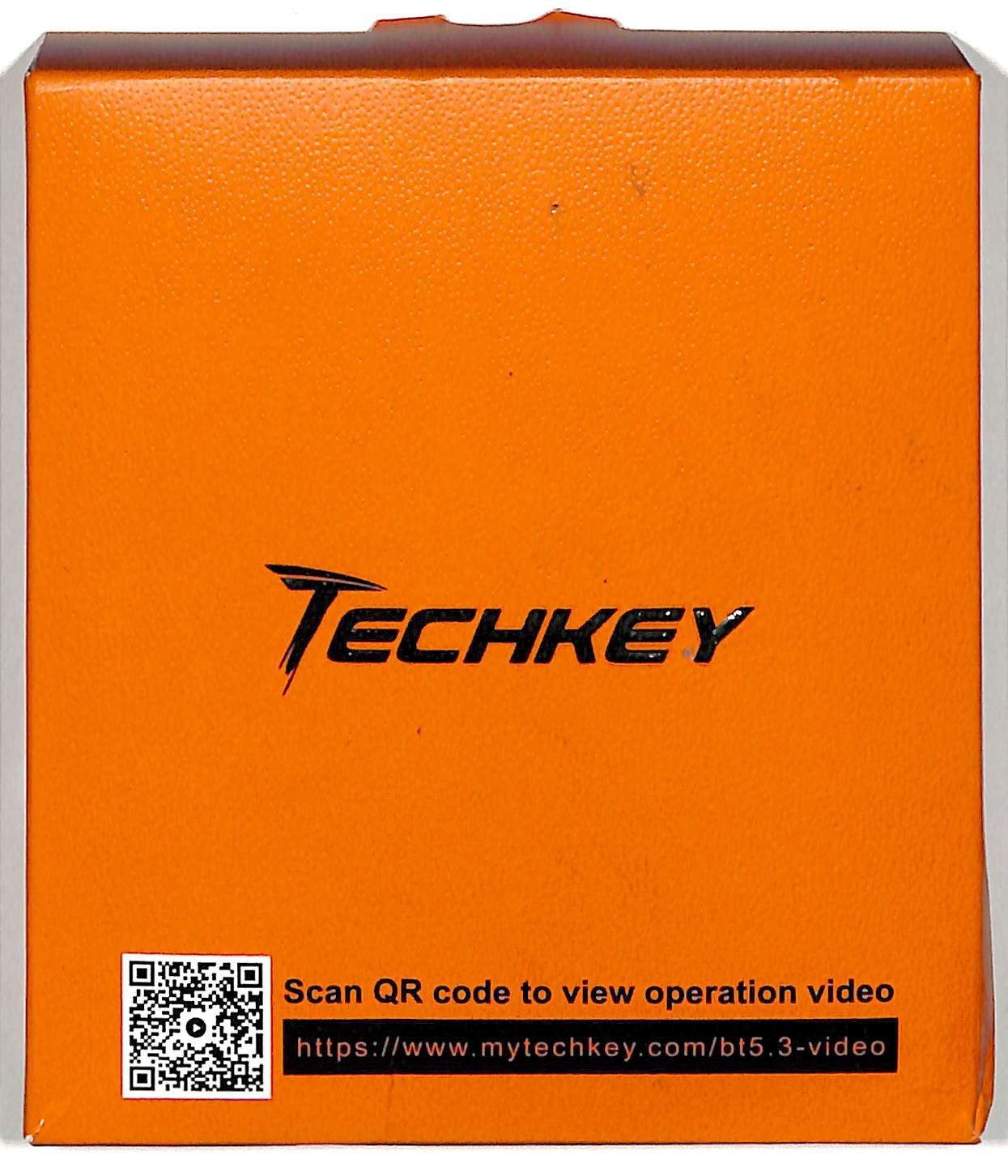 Techkey BT833 Black USB Long Range 5.3 Bluetooth Adapter Plug & Play