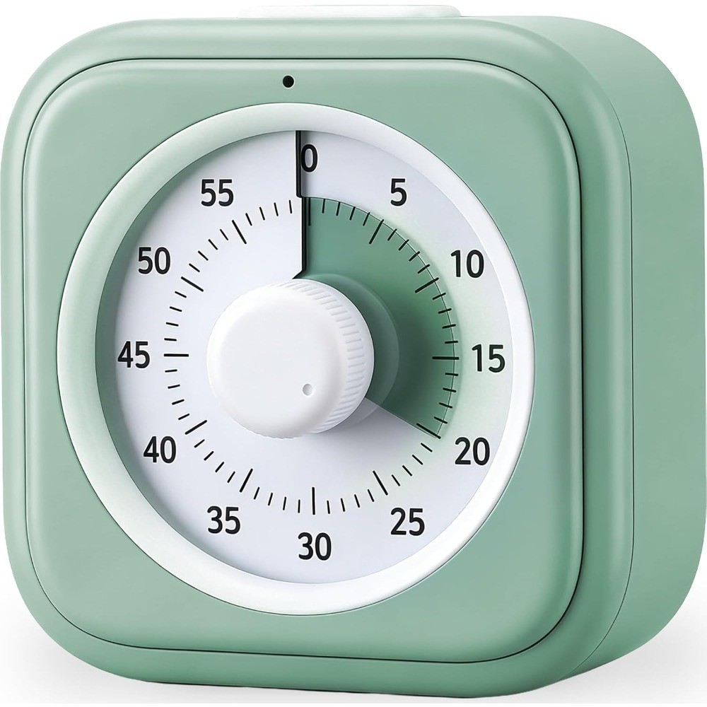 60 Minute Visual Timer for , Silent Countdown Clock, Time Management Tool