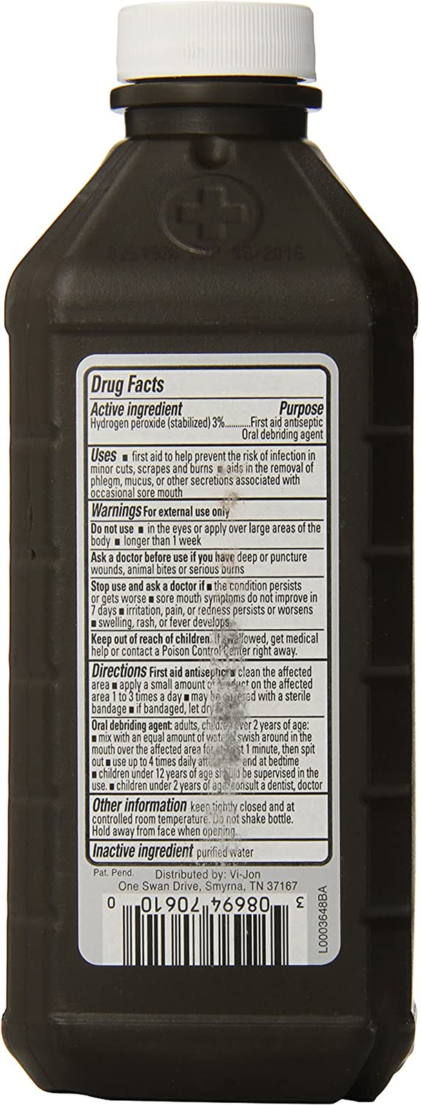 Hydrogen Peroxide Antiseptic Solution 16 Oz