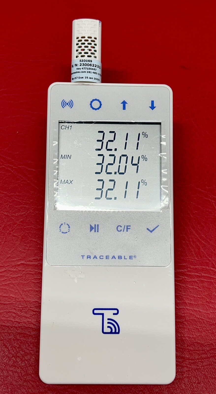 NEW Traceable 6529 Barometric/Temperature/Humidity WIFI Data Logger with Sensor